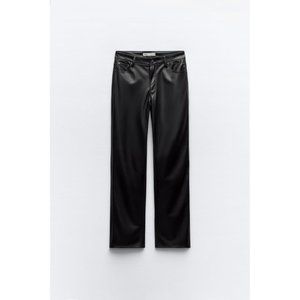 Zara Faux Leather Pants Size Small